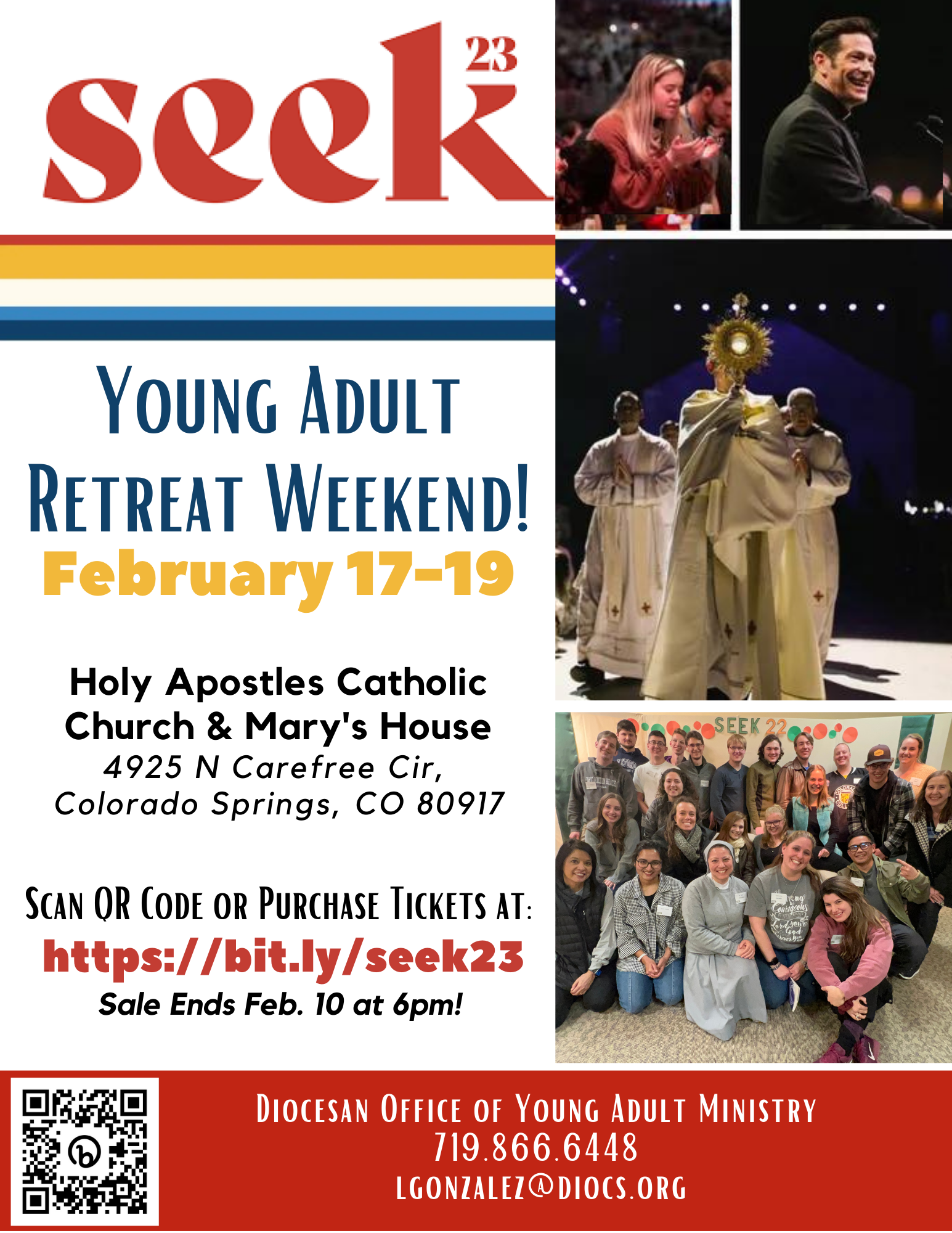 Seek 23 Young Adult Retreat Weekend